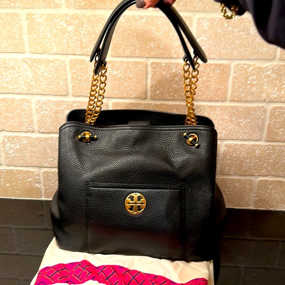 Tory Burch Mini Tote with gold hardware